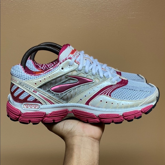 Brooks Glycerin 9 DNA Y2K Running Sneakers “Pink Cream White” - Picture 1 of 17
